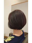 ふんわり大人ナチュラルボブスタイル
