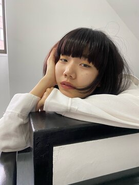 ヘーゼル 博多(HAZEL.) 顔まわりレイヤーボブ