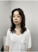 【上條実織】ロングのパーマスタイル◎
