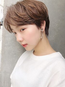 ロシェ 横浜店(loche) オリーブベージュ×前髪ショートダブルカラー×横浜