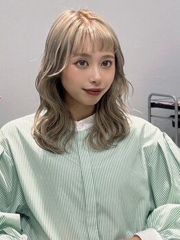 エスアンドケー 下通店(S&K)の写真/顔回りカットは小顔みせの最重要ポイント！動きを出し、軽やかでトレンド感のある雰囲気に仕上げます＊