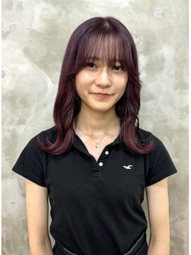 エトネ ヘアーサロン 仙台駅前(eTONe hair salon) semi-long【外巻きセミロング】