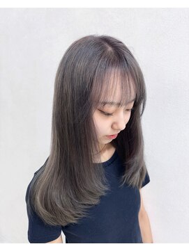 リット(lit.) グレージュ×トレンドレイヤーカット