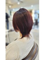 トモズヘアデザイン(Tomo's Hair Design)&nbsp;ウルフヘア　オータムピンク