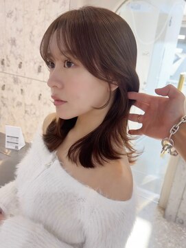 シーシンジュク 新宿南口(Sea shinjuku) ワンレン×ネビージュ[ボブルフ/黒髪/小顔]