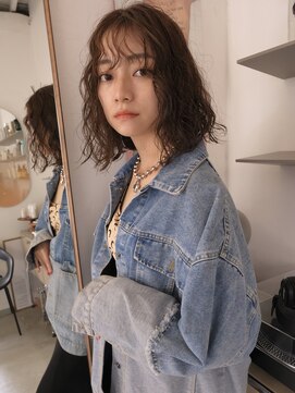 ラボ(Ravo) ウェーブパーマボブ