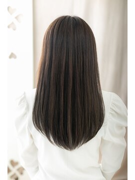 カバーヘアアンドスパ ブリス 浦和(COVER HAIR&SPA bliss) 黒髪アッシュ大人美人抜け感小顔エアーストレートZ浦和30代40代