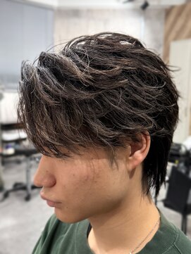ビカムメンズヘアー 栄店(become men's hair) フェザーパーマ/フェザーショート/ツイストフェザー/名古屋/栄
