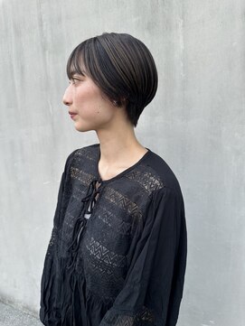 ノブレス ノアール(NOBLESSE NOIR) マッシュショート/オリーブブラウン/ブラウンカラー