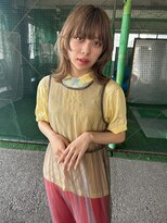 ラック 津田沼(LUCK)&nbsp;ミルクティーベージュ/ダブルカラーインナーカラーケアブリーチ