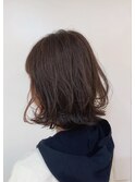 透明感カラー×ボブ