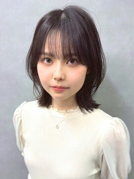 ジエクト カナウ(The Ect canow) 似合わせレイヤー◇くびれセミディレイヤーカット/大阪東梅田