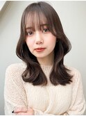 韓国風オルチャンくびれロング◎ヨシンモリ×夏カラー秋カラー