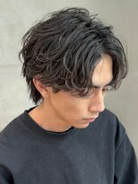 フィフス 渋谷(fifth)&nbsp;無造作パーマ×マッシュスタイルで大人な雰囲気に◎