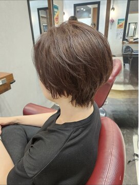 オレンジポップ 検見川浜南口店(ORANGE POP) ショートボブ/くびれショート/005