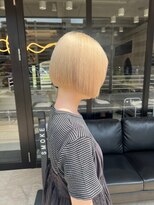 髪屋 紬&nbsp;ミニボブ/ハイトーン