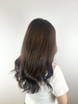 ヘアデザイン アンジェロカフェ(Hair Design Angelo cafe) ブラウンカラー/ロングスタイル/20代30代40代
