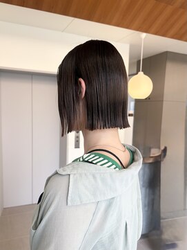 ローレンアオ(LOREN AO) 【LOREN AO】髪質改善/ストレート/切りっぱなしボブ