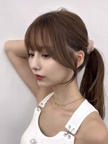 アマトウキョウ アユンチェ(AMA TOKYO×AYUNCHE) 韓国スタイル/ナチュラルくびれへア_くびれ巻き_レイヤーカット