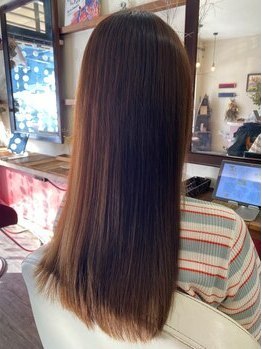 ヘアーサロン ピアニカ(hair salon PIANiCA)の写真/柔らかく美しいストレートヘア美人になるなら、PIANiCAにお任せ★透明感あるサラサラ仕上げで見惚れる髪に!