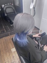 エデン メード(EDeN MAeD) シルバー×ブルー