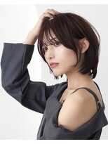 キートス(Kiitos) 【大人女性必見!】丸みとくびれでつくるショートボブ