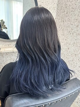 ラニヘアサロン(lani hair salon) ブルーカラー/グラデーションカラー/エンドカラー/寒色カラー/