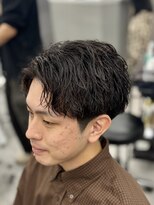 オーバルバイアピッシュ(OVARL by apish)&nbsp;縦落ちパーマ/ツイストスパイラル/メンズパーマ