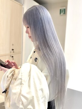 ガリカ シーム(Gallica/SEAM) 【YUI】艶髪ホワイトシルバー/ハイトーン/ケアブリーチ