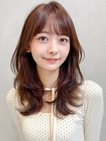 アグノス 青山(Agnos)&nbsp;大人可愛いモテ髪レイヤーカットこなれヘアくせ毛風カール