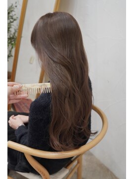 アリー 原宿 表参道(ALLY) ALLY稲木 髪質改善×ブリーチなしグレージュカラー