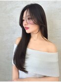 【五島巨幹】イメチェンヘアスタイル/ニュアンスカラー/前髪