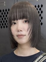 シキ(SIKI)&nbsp;髪質改善パーマ透明感カラーダブルカラーブリーチボブ