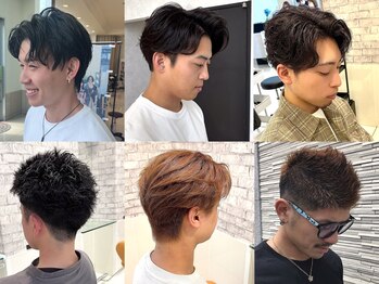 タブーアイ(TABOO.i)の写真/センターパート/フェザー/スパイキーショート/シャドウパーマ/ツイストスパイラルなどなりたい自分になれる