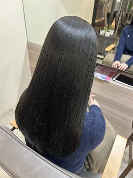 ルチア パリ(Luccica PARIS) 【Luccica PARIS sayumi】ブルーブラック×メモリーケアカラー
