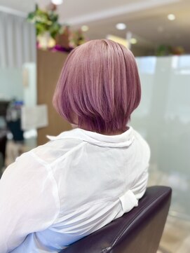 エル バイ ファースト(L by first) 【L by first】ブリーチ×ピンクラベンダー 10代/20代/30代/40代