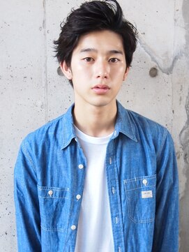 コス(kos) 【UEKI*nanuk】黒髪*白T*デニム