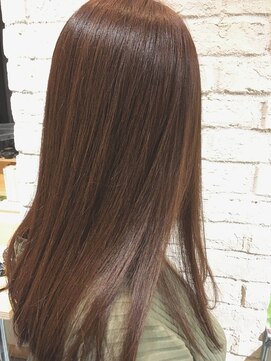 アンバースデー(UNBIRTHDAY) ロング/シアーオレンジ/ハイライト