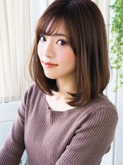 【ジュレベール 松田】 自然に可愛く艶ストレート★