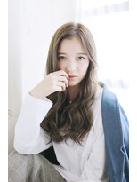 プリズム ヘアーデザイン みずほ台店&nbsp;透け感ベージュロング