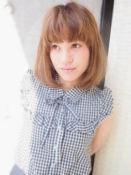 ヘアーサロンブランコ(hair salon blanco) ボブ×透明感ベージュ☆