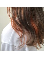 ブリックバイブレイス 千葉 千葉中央(brick by brace)&nbsp;オレンジインナーカラー○