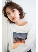 くせ毛ボブ