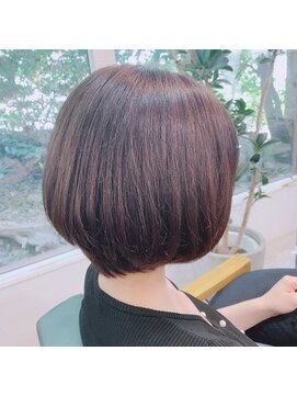 ミューズジャルダン(MUSE jardin) クセ対策グラデーションカット×ショ-トボブ