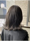スモーキーアッシュ ヘアカラー 【池袋】