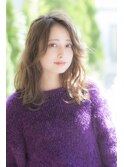 〈mielhair新宿〉大人可愛いゆるふわスタイル　TOKIO　艶髪