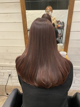 ボトムス(BOTTOMS) 髪質改善 渋谷初 ハリスノフトリートメント 渋谷美容室