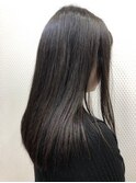 ロング/20代30代40代/縮毛矯正/ナチュラルストレート/黒髪