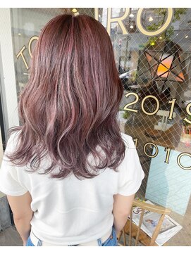 トワイロ(TOWAIRO) ピンクパープルハイライト