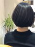 【頭皮×髪質改善】若返り促進 ヘッドスパ+カラー+カット+幹細胞ケア¥25000　